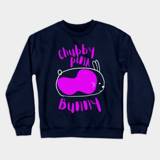 Chubby Pink Bunny Crewneck Sweatshirt